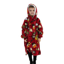 Harry Potter Childrens/Kids Charm Fleece Sherpa Lined Blanket Hoodie