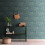 Muriva (One Size, Blue) Muriva Vale Leaf Wallpaper 3