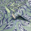 Muriva (One Size, Blue) Muriva Vale Leaf Wallpaper 2