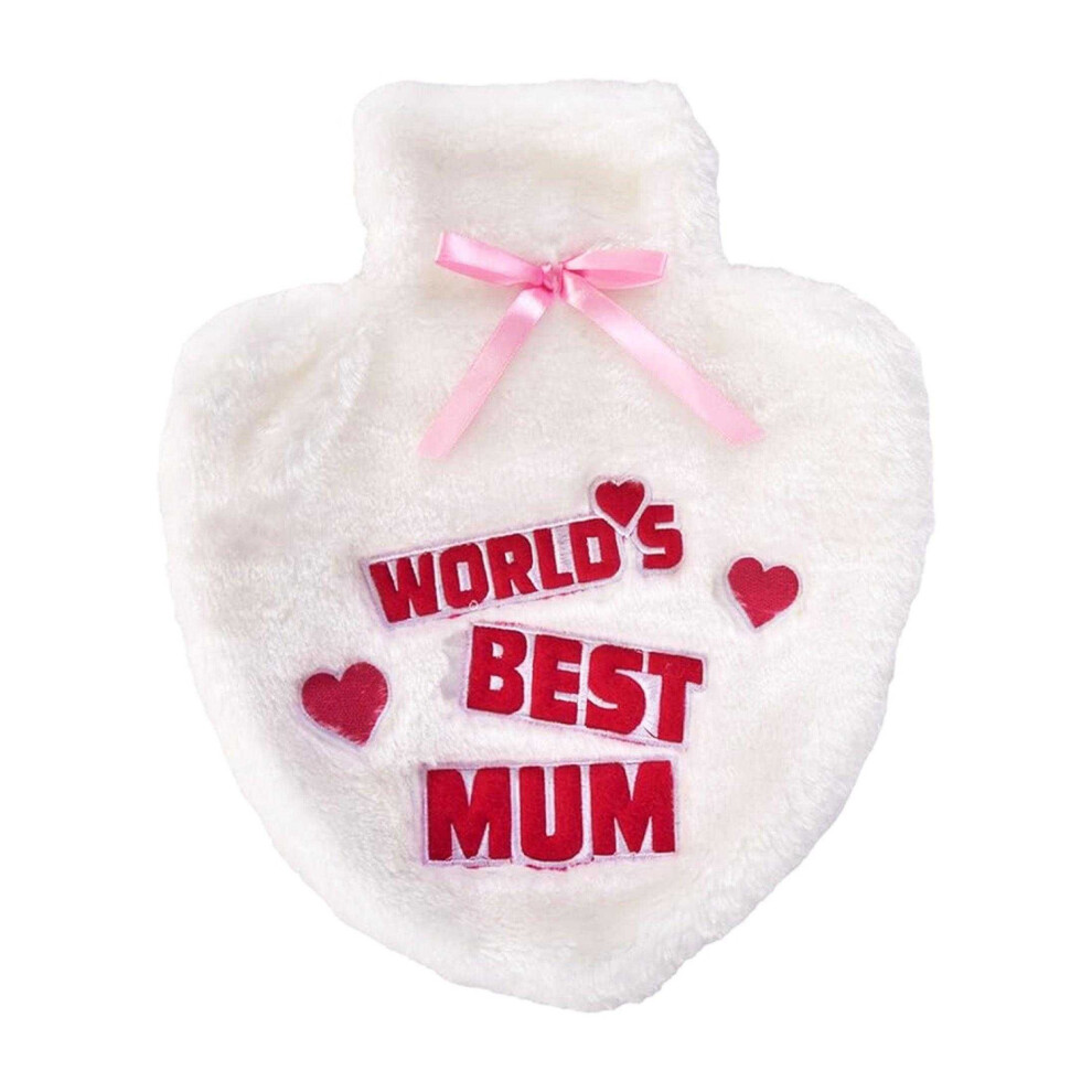 K Collection World's Best Mum 1L Hot Water Bottle Cover