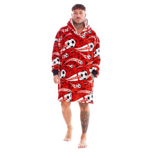 England FA Unisex Adult Its Coming Home Fleece Sherpa Lined Oversized Blanket Hoodie