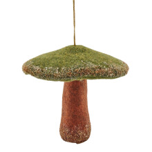 The Seasonal Gift Co. Felt Mushroom Hanging Decoration