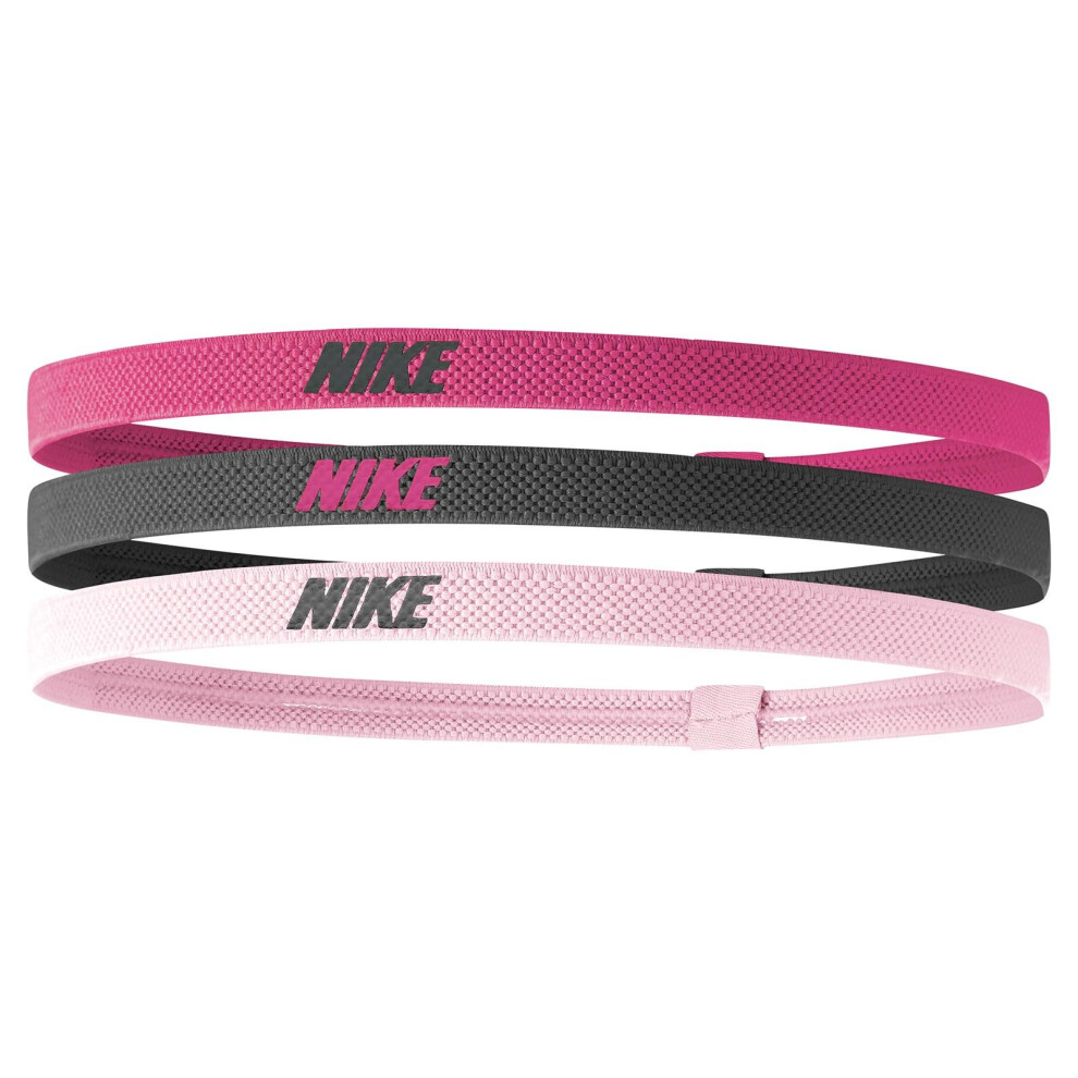Nike 2.0 2024 Elastic Headband (Pack Of 3) Pink