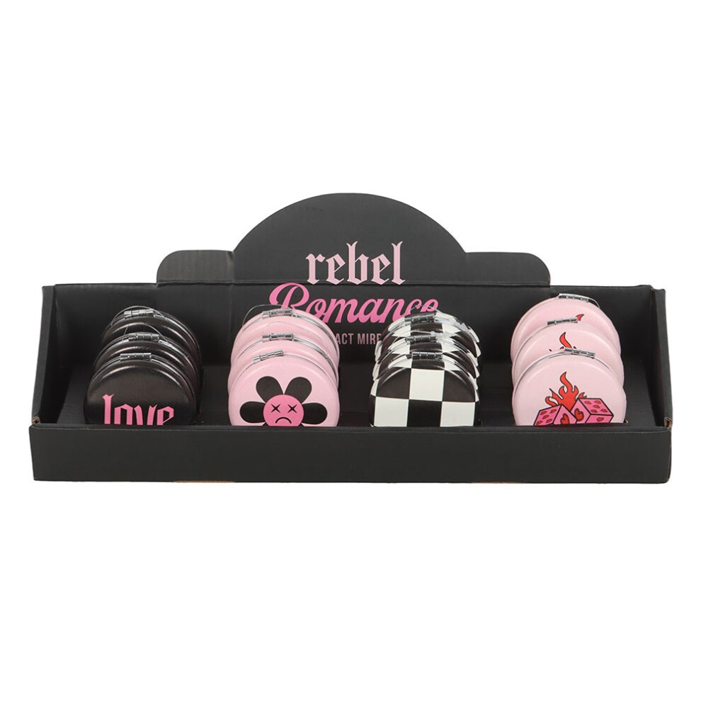 Something Different Rebel Romance Compact Mirror (Pack Of 12)