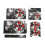 Red Decal Skin Sticker Protector For  ONE Controller Console 2