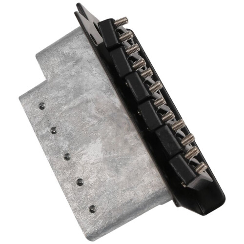 Licensierad Gitarr Tremolo Bridge System Set för  Stratocaster Squier Elektrisk Gitarrbyte, Svart 1