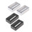 Gitarr Pickuper Humbucking Pickuper Elgitarr Pickuper Humbucking Elgitarr Pickup Covers,Silver 2