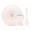 Celebrations Hello Baby 3 Piece Bowl, Egg Cup & Spoon Set - Blue 2