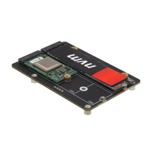 X1005 Dual NVME SSD Shield met Koeler+Behuizing PCle Naar M.2 Dual SSD voor Raspberry Pi 5 Ondersteunt Hailo-8 AI Accelerator