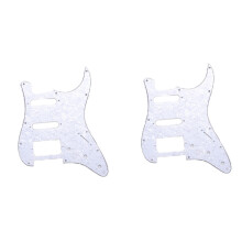 Guitar Accessories Electric Guitar Pickguard Front Cover Electric Guitar Pickguard White Pearl