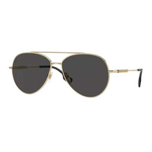 (One Size, Gold) Burberry Womens/Ladies Harper Plain Sunglasses
