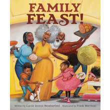 Family Feast by Frank Morrison Hardcover Book