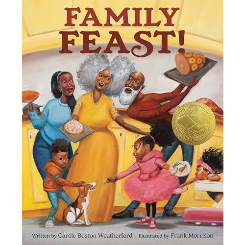 Family Feast by Frank Morrison Hardcover Book