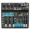 6-Channel Small Multi-Function Mixer for Stage Performances, Karaoke Live Broadcast, with USB  Mixer 1