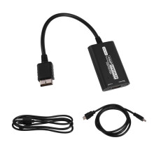 1080P for PS1 / PS2 RGBS / YPBPR Upscaler HD Converter Adapter with 16:9 4:3 Ratio