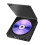DVD Player Portátil Compatível com para  com Saída AV e CD Player com Saída Óptica Sem Região, Compatível com para USB e Plugue Do Reino Unido 3