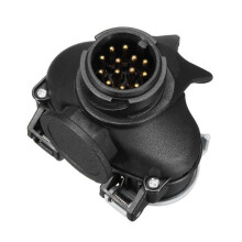 Camperva Caravan RV Dragkrok Adapter Trailer Adapter Plug Socket Converter 13 Stift Till 7 Stift N&S Trailer Plug