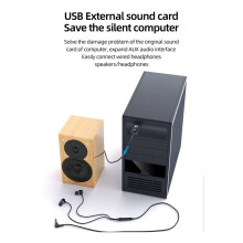 4-In-1 5.1 Audio-Empfänger/Sender, Stereo-USB-Dongle, 3,5 Mm, 3,5 AUX für Cinch, Kabelloser Adapter für Auto-Kit