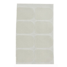 Saxophone Mouthpiece Pad Silicone Mouthpiece Patch Self-Adhesive Removable Mouthpiece 0.8mm White