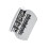 Electric Guitar Pull Plate PB Bass Bridge 4-String Semi-Circular Large Bass Lower Saddle Straight Code Metal Pull Plate 5