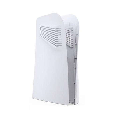 Replacement Gaming Console Shell Cover for PS5 Optical Drive Version Console for   5 Consoles White