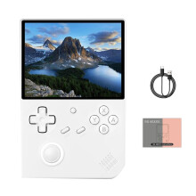 RG40XXV Retro Handhållen Spelkonsol 128G 8000+ Spel 64 Bit Linux 4,0 Tum IPS-Skärm WIFI RGB Joystick B