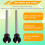 2Pcs Drum Legs Drum Leg Clamp Holder Drum Set Accessory Drum Bracket Portable Professional Accessories Short 2