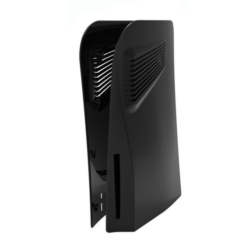 Replacement Gaming Console Shell Cover for PS5 Optical Drive Version Console for   5 Consoles Black