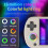 ANBERNIC RG40XX H Retro Handheld Game Console WiFi 4.0 Polegadas IPS Linux 64 GB 5000+ Jogos  Cinza 5