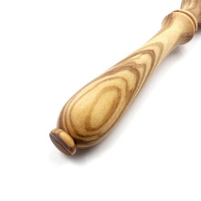 Olive Wood Honey Dispenser 2Pcs- Wooden Honey Dipper Set for Controlled Drizzling - Eco-Friendly Honey Sticks