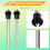 2Pcs Drum Legs Drum Leg Clamp Holder Drum Set Accessory Drum Bracket Portable Professional Accessories Short 3