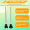 2Pcs Drum Legs Drum Leg Clamp Holder Drum Set Accessory Drum Bracket Portable Professional Accessories Long 2