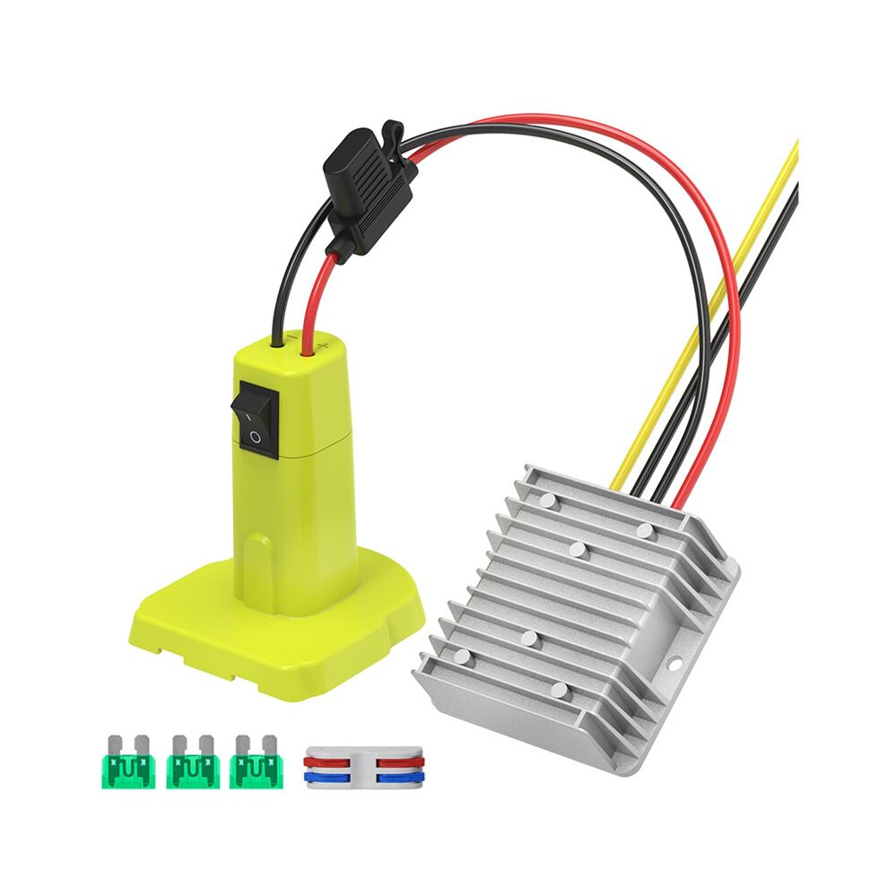 Step Down Converter For 18V Battery, Power Inverter Adapter Voltage Regulator 12V 15A 180W Voltage Converter 6031816380264