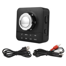 Comaptible- 5.0 Music Receiver with LDAC AAC 3D Stereo HiFi Audio Wireless Adapter for RCA 3.5mm AUX