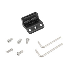 Suporte Ergonômico para Almofada de Ombro com Suporte em V-Wedge, Braçadeira de Haste LWS de 15 mm para Adaptador de Tripé para  VCT-U14 para