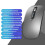 AI  Voice Mouse Voice to Text Mouse Rechargeable 2.4G Wireless  Mouse Voice Input Mouse for Laptops,A 3