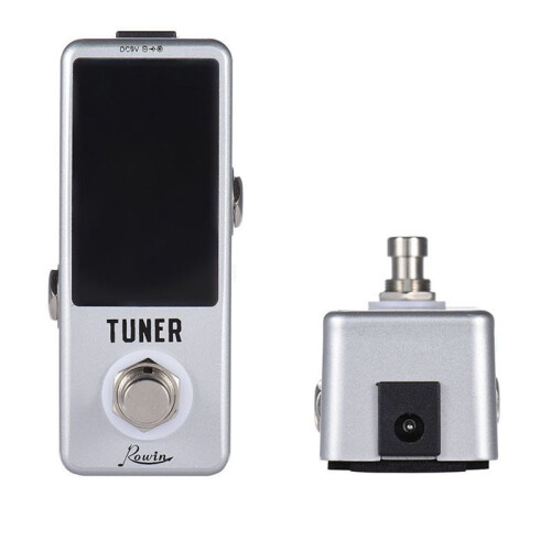 Rowin  Guitar Tuner Effektpedal LED-Display Gitarr Effektpedal Gitarrtillbehör Basgitarr 2