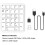 Wireless Numeric Keyboard 2.4GHz Wireless Rechargeable Numeric Keyboard for Laptops Black 5