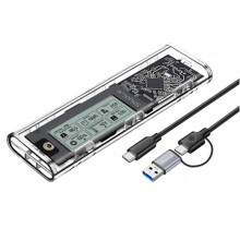 ShuoLe M. 2 NVME / NGFF Dual Protocol Solid State Drive-Behuizing Intelligente Digitale Gezondheidsdetectie Typc3.2 Harde Schijfbehuizing