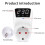 LED Display Voltage Protector Socket AC 230V Adjustable 16A Power Protector Socket with Automatic Reset Function EU Plug 8