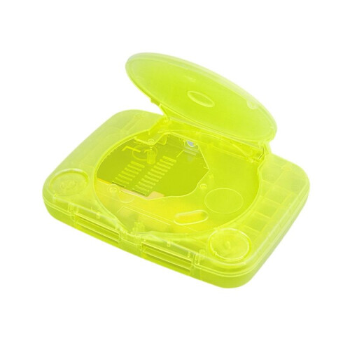 Substituição Shell para PS ONE Case ABS Material Shell Box Housing Shell para PS1 Console PSX Game Case Roxo 2