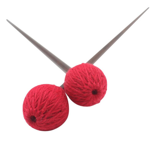 Intermediate Marimba Hammers Handmade Knitted Wool Mallets Percussion Mallets 2