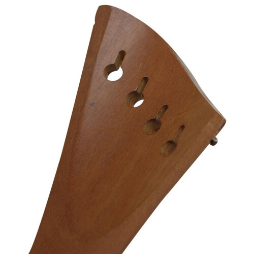 Violin Beveled String Board, Ebony and Jujube String Board, 4/4 High-End Violin Accessories Brown 2