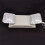Commercial Emergency Light, White Emergency Light Fixture with 2 LED Square Heads Adjustable Exit Lighting 2