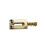 Elgitarr Tremolo Bridge Mässingsadlar 10,8MM Elgitarr Bridge String Sadel Gitarrdelar Guld 3
