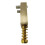 Elgitarr Tremolo Bridge Mässingsadlar 10,8MM Elgitarr Bridge String Sadel Gitarrdelar Guld 2