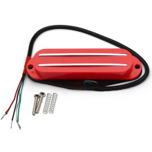 Czerwone Humbuckery Przetworniki z Pojedynczą Cewką Humbuckery do Przetworników O Pojedynczym Rozmiarze Gitara Elektryczna