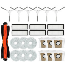 För  Robot Vacuum X20+ / X20  Ersättningstillbehör Hepa Filter Mopp Dust Bag