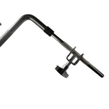 Hi Hat Tamburin Schlagzeug Set mit Anschlussklemme Multifunktionales Handglocken-Rassel-Zweireihige Glocken Musikinstrument