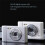 Câmera Digital 4K HD Fotografia Viagem Selfie Camara 2.4 Polegadas Selfie  Retro Cam Rosa 3